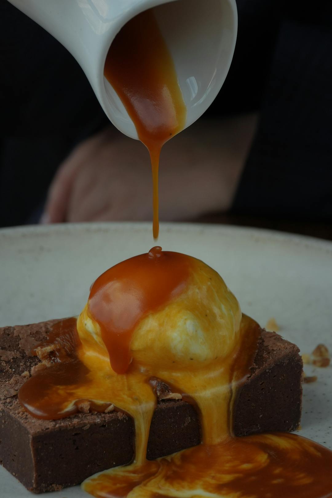 Caramelized sponge infused with organic, local Hunza apricots and soaked in a rich, buttery cream sauce.