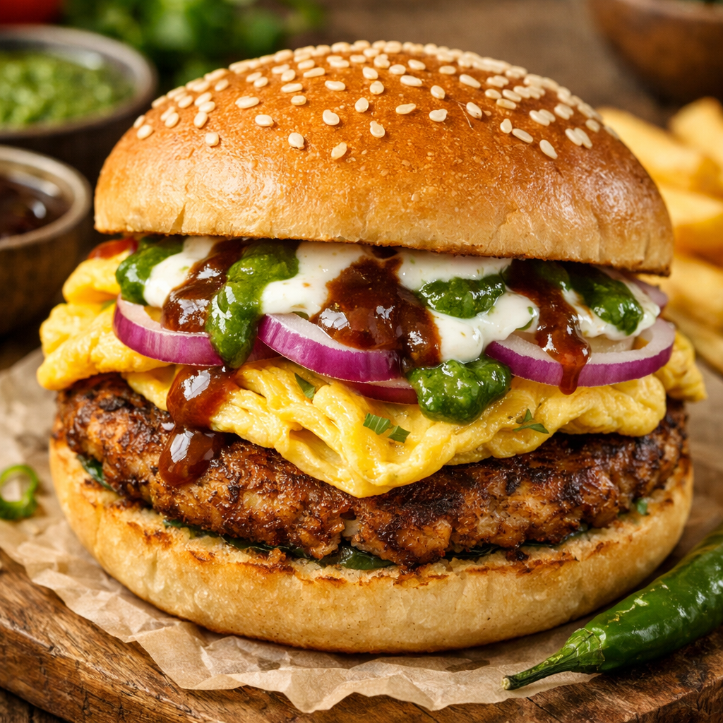 THE CITY Of LIGHTS SLIDER (Bun Kebab)